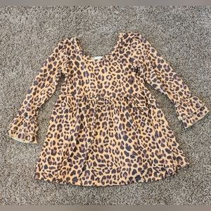 Girls cheetah print top